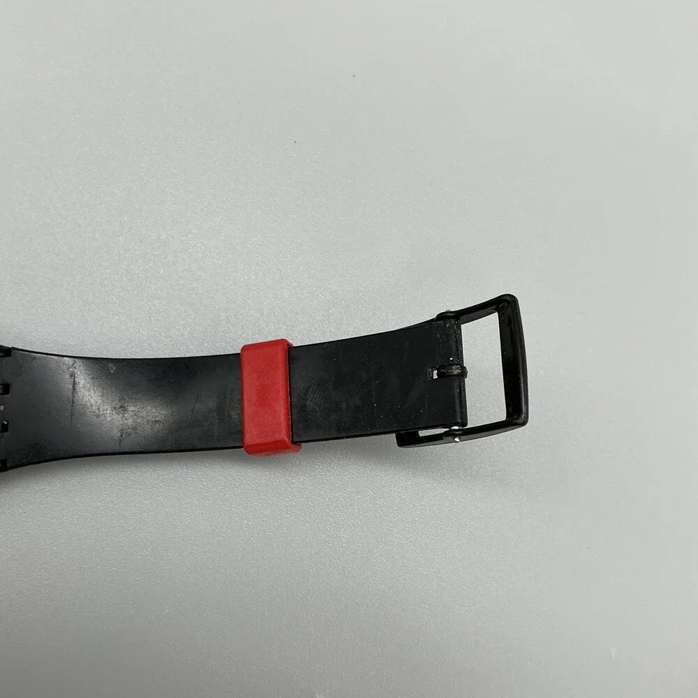 Vtg Swatch Gent Speed Around Mens Watch 34mm Colorful GB277 New Battery
